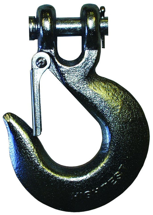 Dynaline 66070 Clevis Slip Hook C/W Latch 1/4, 1, 950 lbs. WLL
