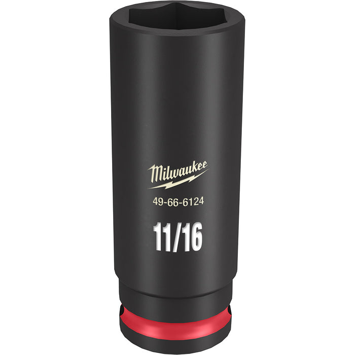 Milwaukee 49-66-6124 SHOCKWAVE Impact Duty™ 3/8"Drive 11/16" Deep 6 Point Socket