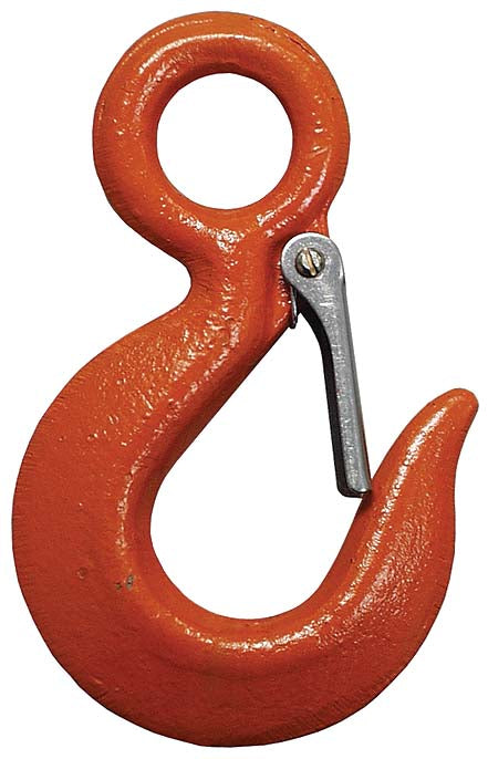 Dynaline 66145 Eye Hoist Hook 3/4 Ton, 3/4 Ton. C/W Safety Latch