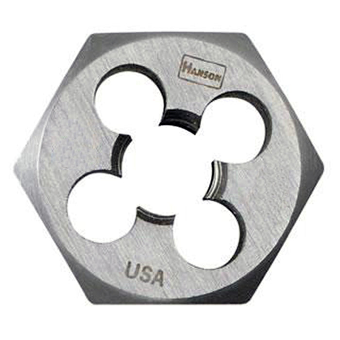 Irwin 6634 IRWIN HANSON Hexagon Metric Die, 8mm - 1.25, 1-inch Across (6634)