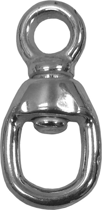 Dynaline (378) 66367 1/2" Zinc Swivel Snap, 1/2 x 2 - 5 / Package