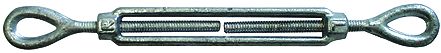 Dynaline (378) 66830 Turnbuckle E & E 1/4 x 4, Eye & Eye