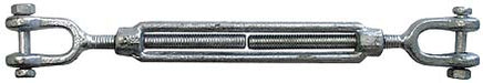 Dynaline 66843 Turnbuckle J & J 1/2 x 6, Jaw & Jaw