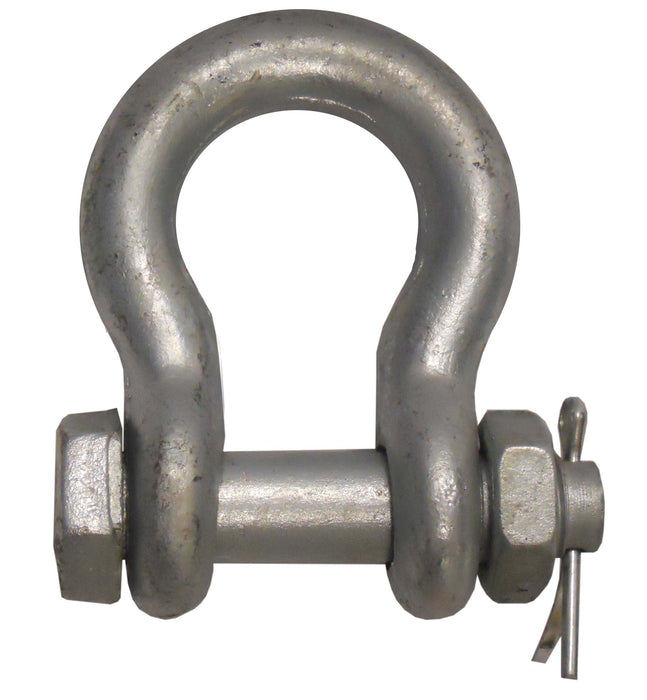Dynaline (378) 66903 Bolt-Type Anchor Shackle, 7/16" Diam, 1-1/2 Ton WLL