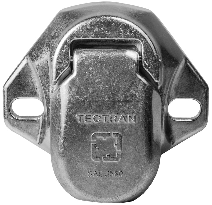 Tectran 670-72 7-WAY SAE SOCKET SWITH CREW TERMINALS - SPLIT PIN