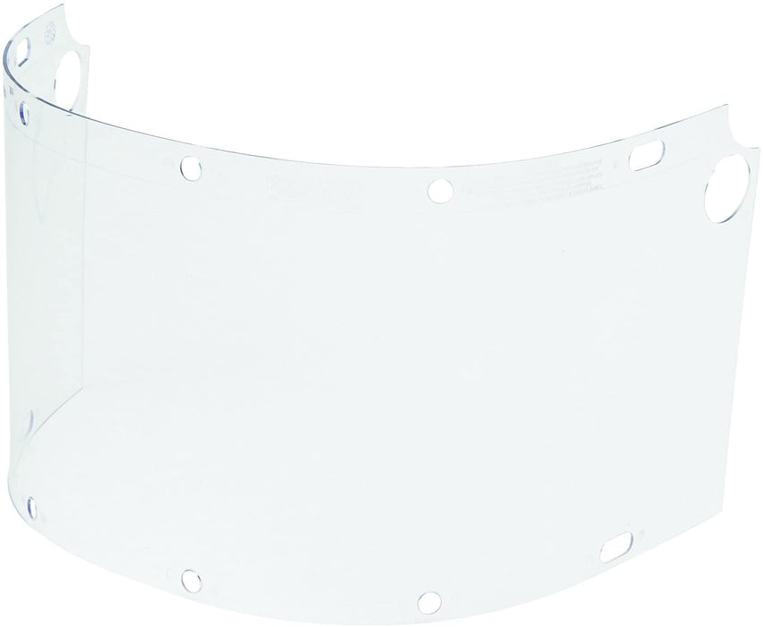 North Safety (399) 6750CL Fibre-Metal by Honeywell 6750CL Dual Crown Face shield Window, Clear