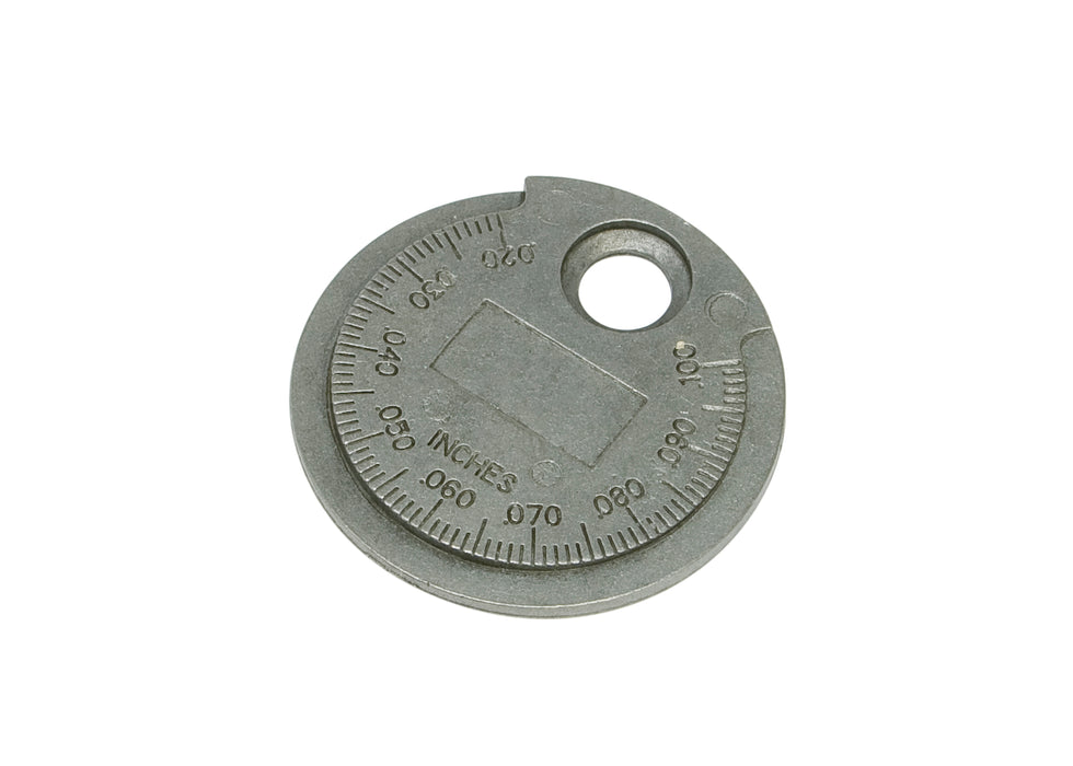 Lisle (371) 67870 Gauges and Gaps all Types of Spark Plugs from .020" to .100" (.50mm to 2.53mm).