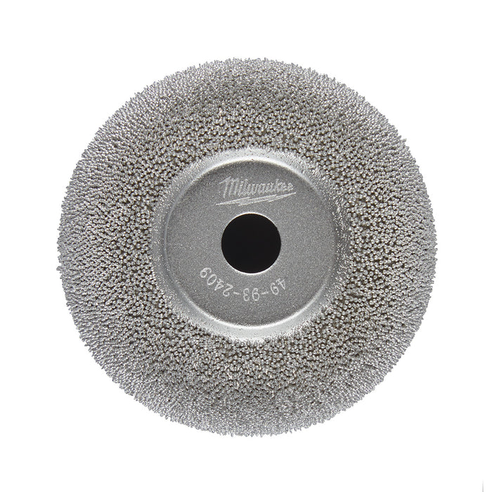 Milwaukee (366) 49-93-2410 2 in. Flared Contour Buffing Wheel for M12 FUEL Low Speed Tire Buffer