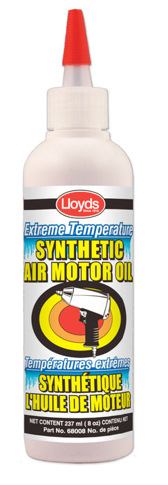 Lloyds Laboratories (947) 68008 Synthetic air motor oil, 237 mL (8 oz) bottle