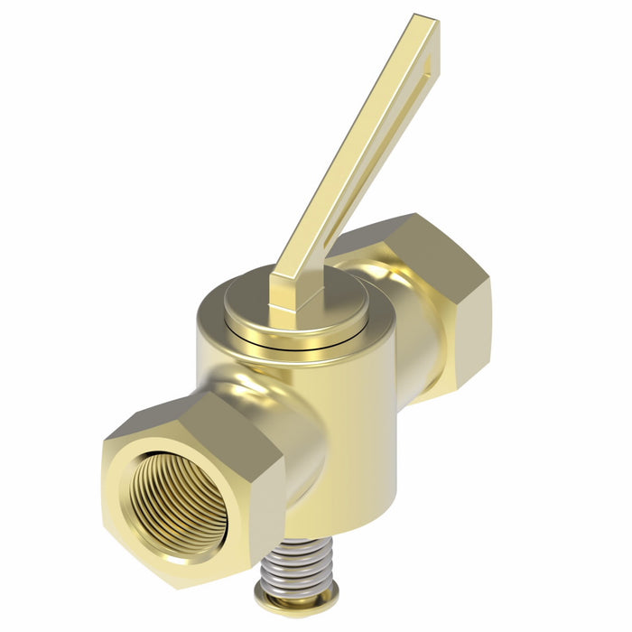 WHD (129) 6809 GROUND PLUG VALVE 1/4 FEM NPT DOUBLE