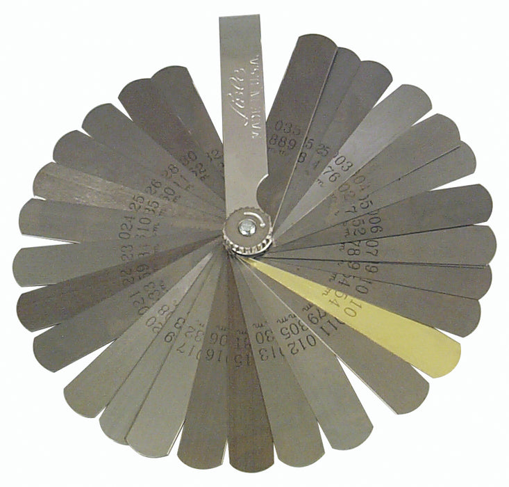 Lisle 68100 31 Blades. 1 Brass Blade .010". Precision blades ensure accurate measurements. B