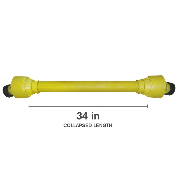 Braber Equipment (373) 69.885.004 Series 4 34" 540 RPM PTO Shaft Assembly