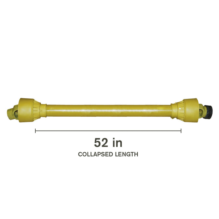 Braber Equipment (373) 69.885.260 Series 2 52" Round Bore Shearbolt PTO Shaft Assembly