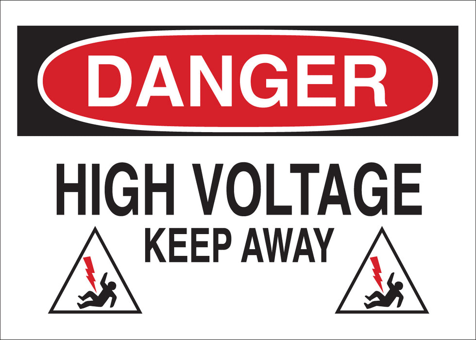 Brady 84887 B-302 Self-Sticking Sign