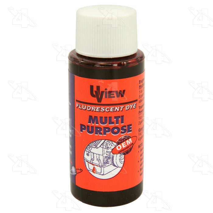 Four Seasons 69088 1 oz. Bottle Fuel, PwrSteering, Engine Oil, Tran Oil Fluorescent Dye
