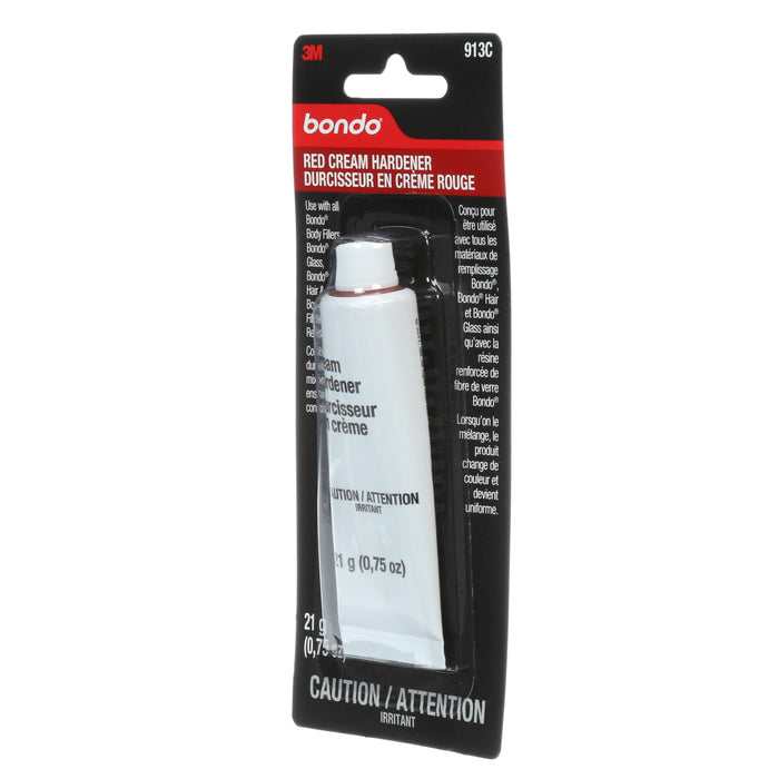 3M (815) 913C Bondo® Red Cream Hardener, 913C, 3/4 oz (22 ml), Colour: Red, 3M Stock No. 7000120090