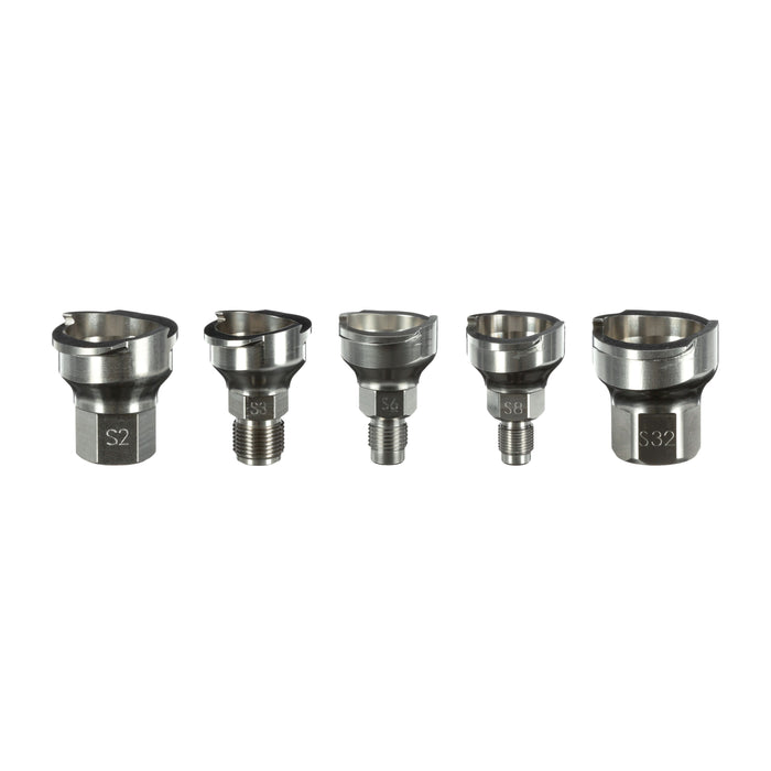 3M (815) 26015 3M™ PPS™ Series 2.0 Adapter, 26015, type S8, male, M12-1.0, Colour: Silver, 3M Stock No. 7100135931