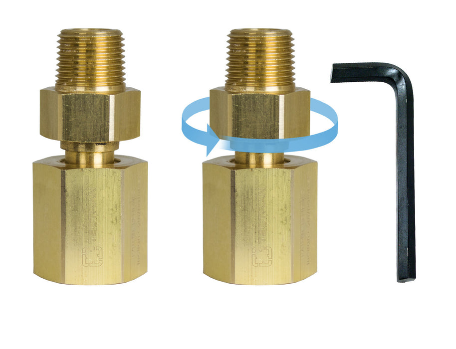 Tectran 70-31802 HOSE FITTING REPAIR KIT - 1/2" ID - 3/8 LIVE SWIVEL