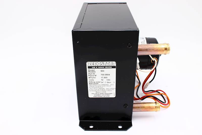Phillips & Temro 7000504 MODEL 500 CAB & CARGO HEATER - 12V; 17,500 BTU