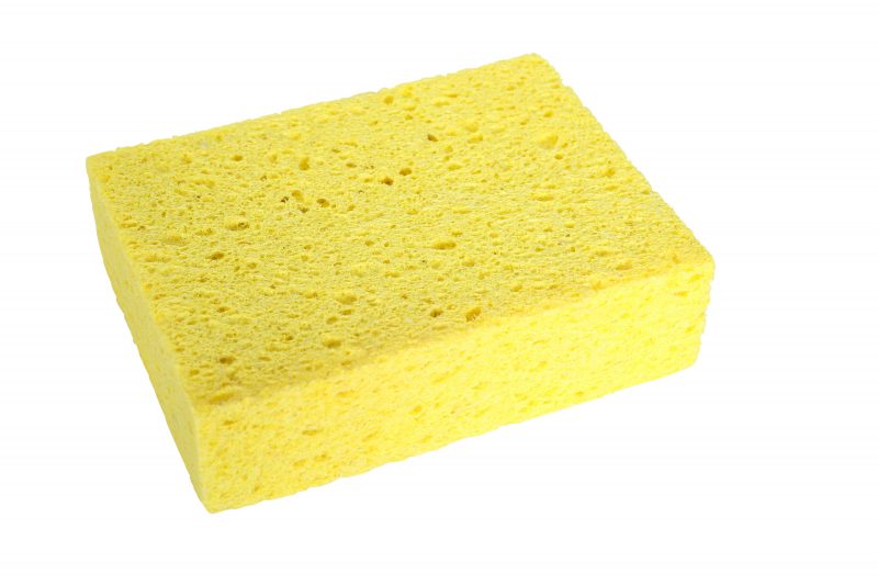 Globe (613) 7001 6"x4.2"x1.75" Yellow Cellulose Sponge