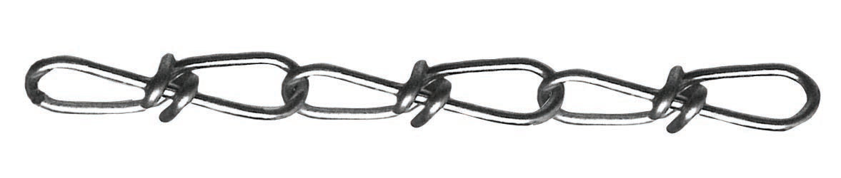 Dynaline (378) 70063 Double Loop Lion Chain Number3x200', Zinc Plated