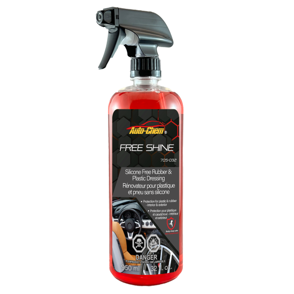Auto-Chem (342) 705-032 FREE SHINE Silicone Free Dressing, 950ML