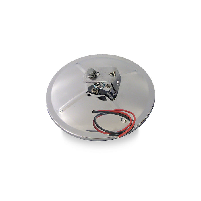 Velvac 708559 8.5"SS CONVEX HD HTD,SS CENTER MOUNT