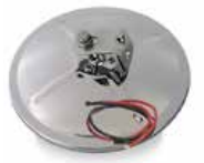 Velvac 708763 CNVX 8.5",SS,CEN,HTD,W/SS STUD+BRKT