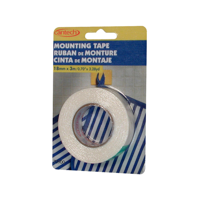 Cantech 709-00 18mm x 3m MOUNTING FOAM TAPE