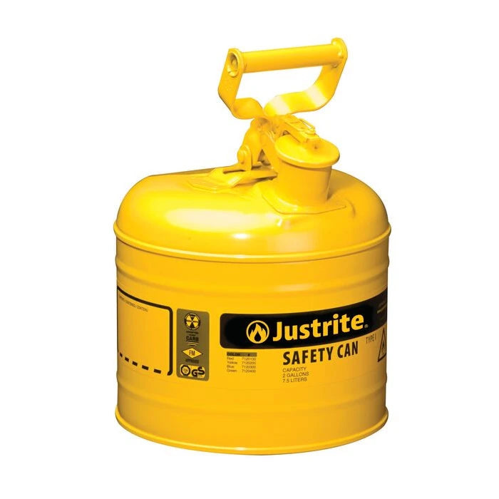 Justrite (130) 7120200 2G/7.5L Safe Can Yel