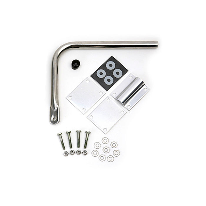 Velvac 712643 REAR CROSSVIEW MIRROR KIT S.STEEL