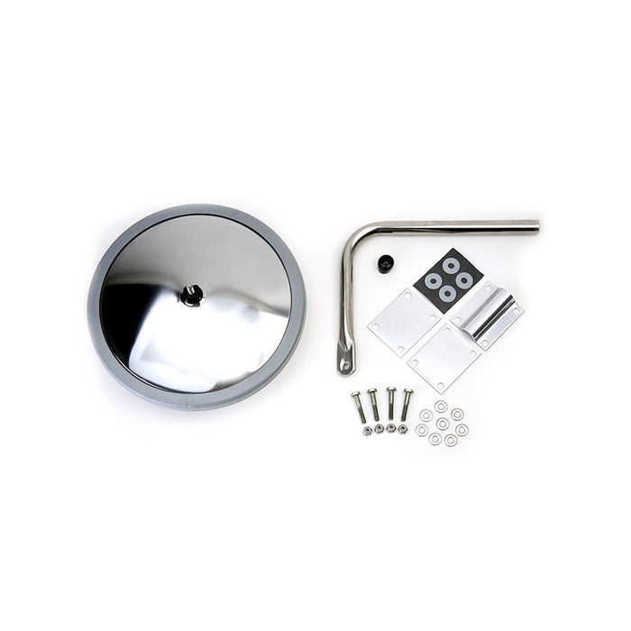 Velvac 712644 REAR CROSSVIEW MIRROR KIT WHITE