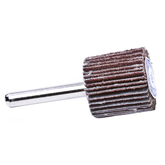 Forney 71694 Flap Wheel, Shank Mounted, 1 in x 1 in