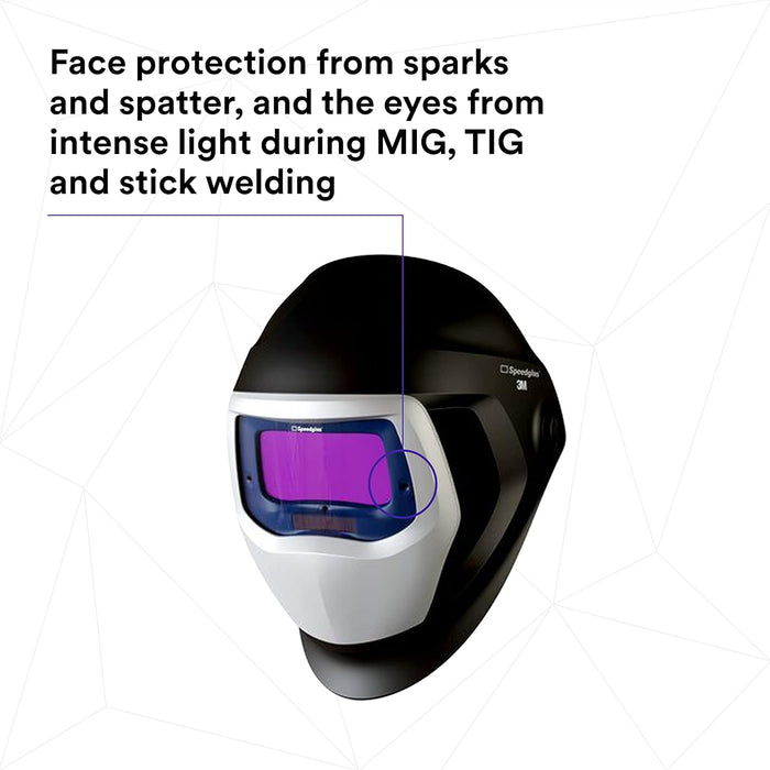 3M™ Speedglas™ Welding Helmet 9100, 06-0100-20SW-CA, with 3M™ Speedglas™ Auto-Darkening Filter 9100X
