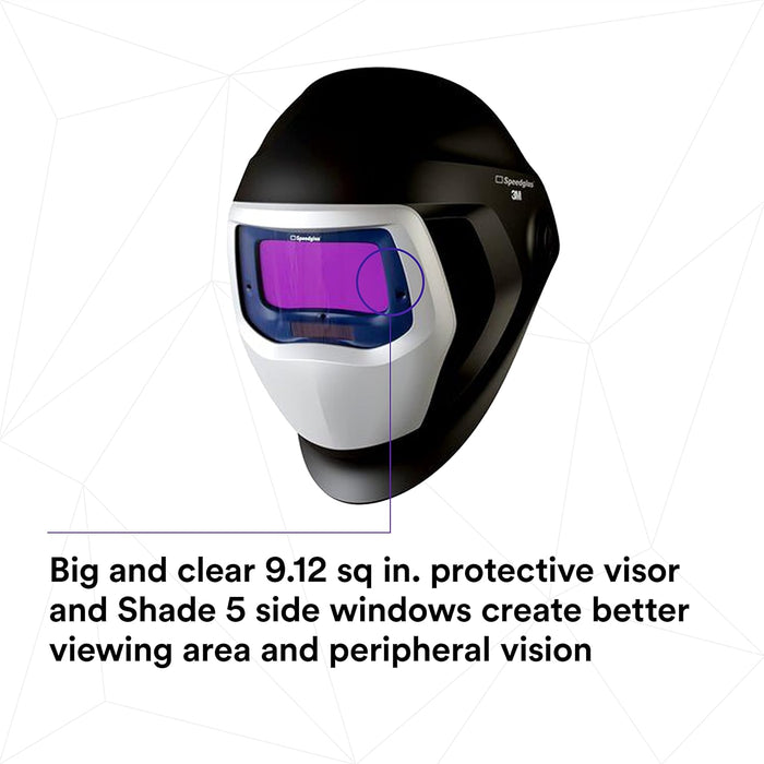 3M™ Speedglas™ Welding Helmet 9100, 06-0100-20SW-CA, with 3M™ Speedglas™ Auto-Darkening Filter 9100X