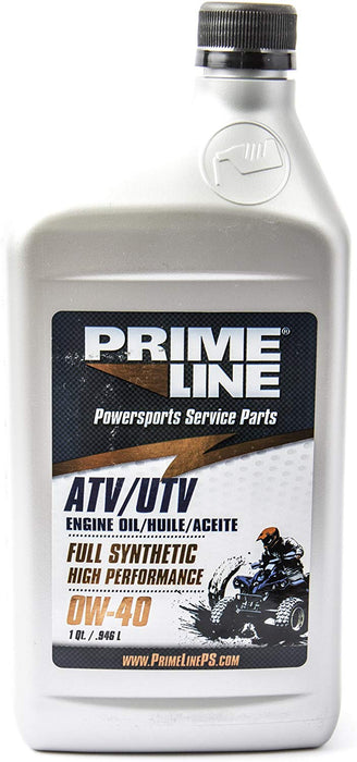 Sierra/Prime Line 72-5101-2 Oil, Full Synthetic High Performance Atv Eng 0W40 Qt