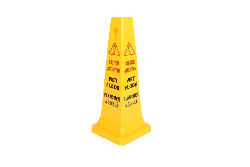 Globe (613) 7200 SMALL SAFETY CONE ENGLISH/FRENCH-26INH