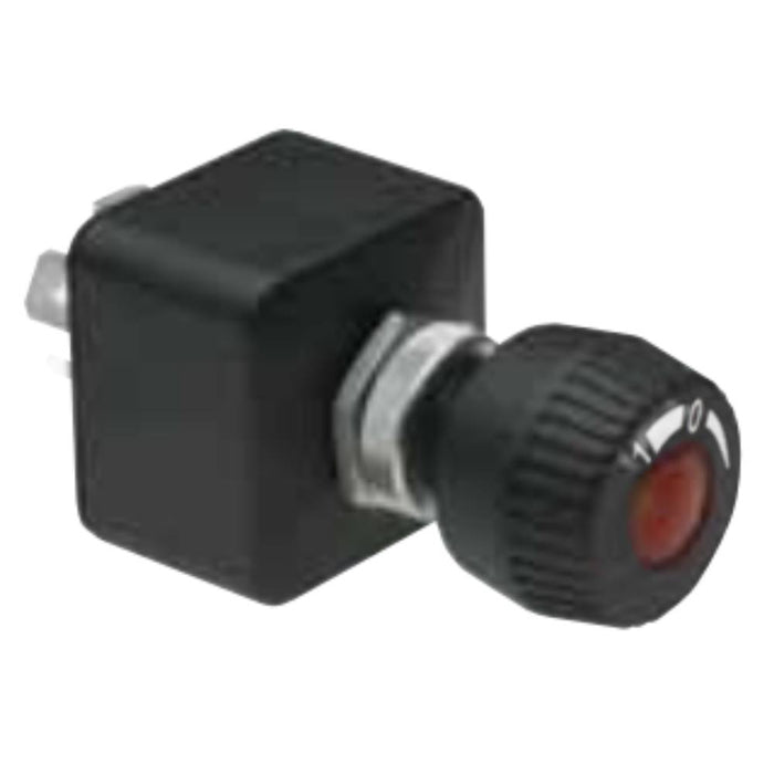 Cole Hersee (163) 72160-04 Sw Rot 2Pos Knob Light Re
