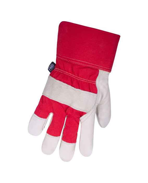 Groupe BBH 72360RFLBO2XL COWHIDE, PILE LINED, RUBB CUFF, RED, SZ 2XL