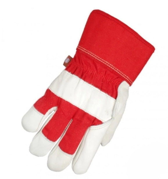 Groupe BBH 72360RFLBOXL COWHIDE, PILE LINED, RUBB CUFF, RED, SZ XL