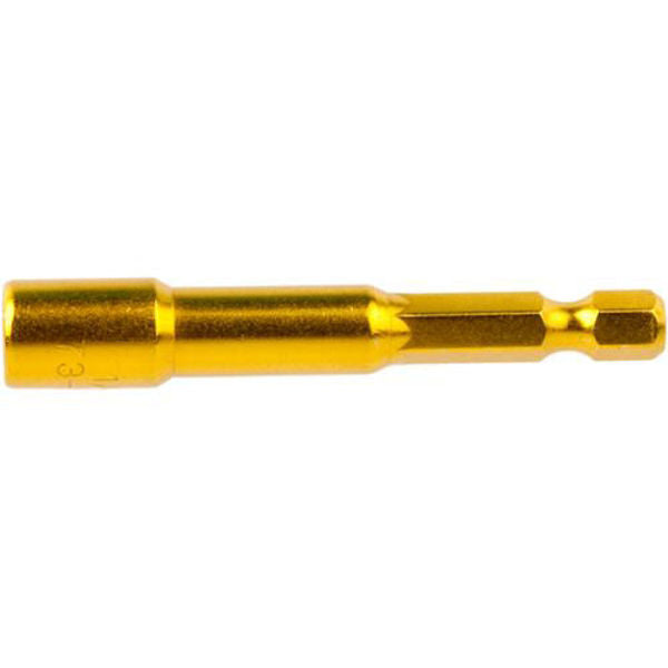 Dynaline (378) 73110 MAGNETIC NUT DRIVER 1/4IN X 2.5 YELLOW. 5/PKG