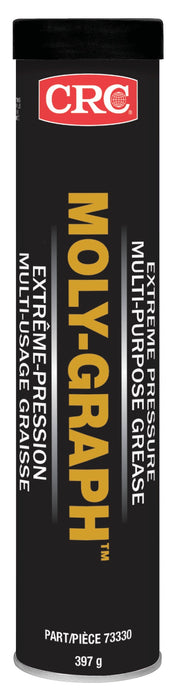 CRC 73330 Moly-Graph© Extreme Pressure Multi-Purpose Lithium Grease, 397 Grams