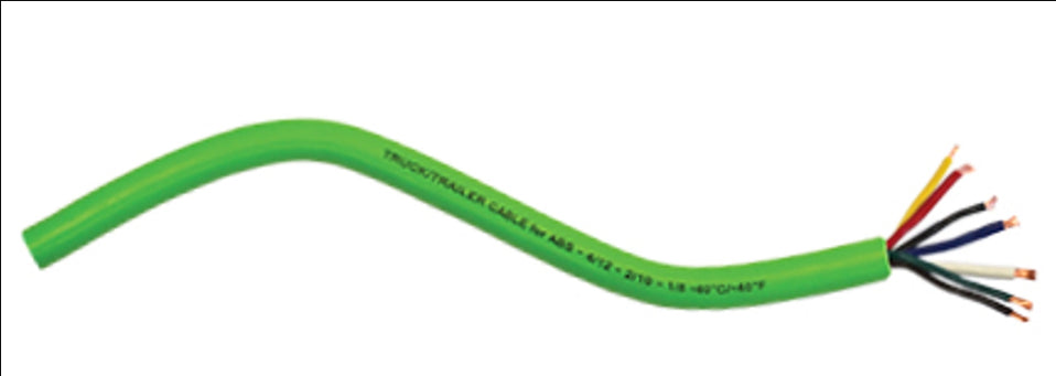 Tectran (667) 742208V1 INDUSTRY GRADE TRAILER CABLE- 100FT - ABS DUTY 4/12-2/10-1/8