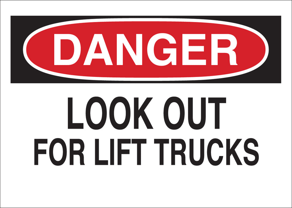 Brady (458) 23002 B-401 Plastic Safety Sign