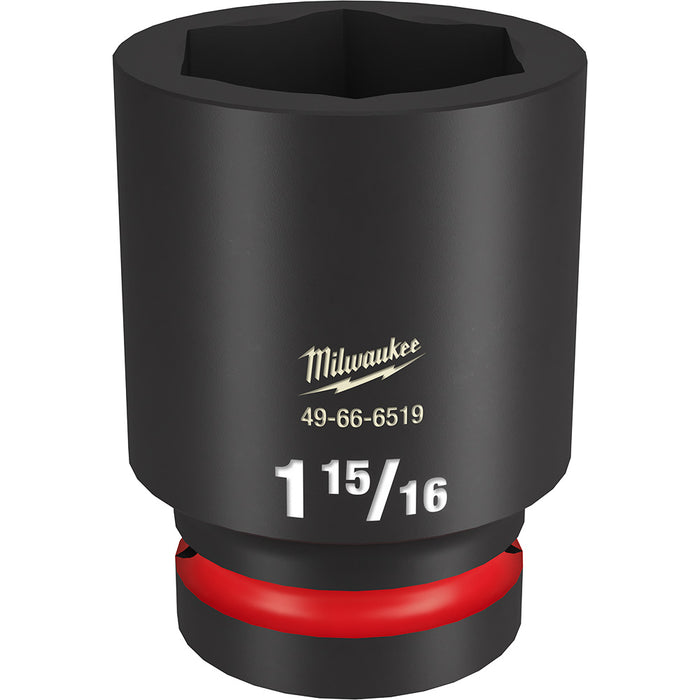 Milwaukee 49-66-6519 SHOCKWAVE Impact Duty™ 1"Drive 1-15/16" Standard 6 Point Socket