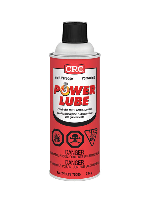 CRC (305) 75005 Power Lube Multi-Purpose Lubricant, 312 Grams