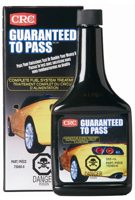 CRC 75060-6 Guaranteed To Pass® Emissions Test Formula, 355 Milliliters
