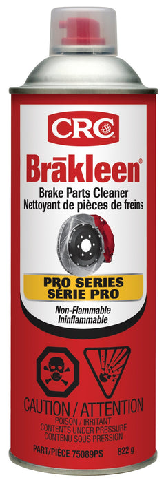 CRC 75089PS Brakleen® Pro Series Brake Parts Cleaner - Non-Flammable, 822 Grams