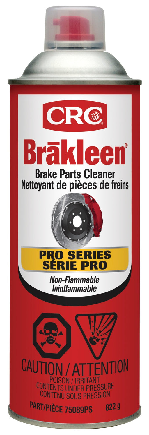 CRC 75089PS Brakleen® Pro Series Brake Parts Cleaner - Non-Flammable, 822 Grams