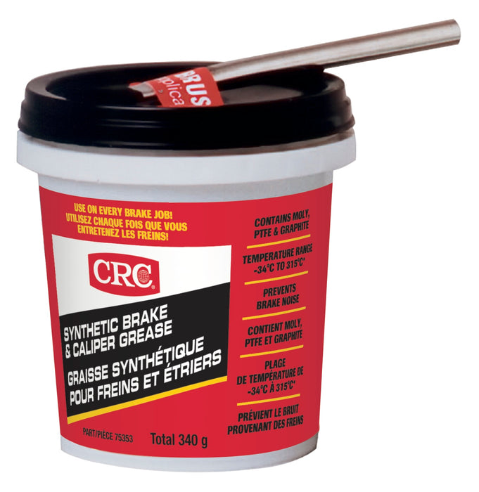CRC 75353 Brake Caliper Synthetic Grease, 340 Grams